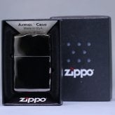 【名入れ】【送料無料】zippo ジッポーライター アーマー３面彫刻 流水紋 BK 両面コーナーシャインレイカット BNiミラー RYUSUI-BK オイルライター カッコイイ おしゃれ 彫刻 高級感 エレガント ギフト 誕生日 プレゼント [zRYUSUI-BK]