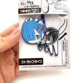 Re:ゼロ レム Re:ゼロから始める異世界生活 レム つままれストラップ チャーム ブルー   リゼロ COSPA
