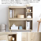収納家具 ラック キャビネット 本棚 扉付 棚 サイドキャビネット 木製 壁面収納 扉付き 扉 プッシュ扉 横置き 2段 収納 書棚 ボックス 本収納 幅110cm 日本製 サイドボード 扉収納 A4 ファイルボックス 絵本棚 子供部屋白