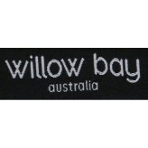 ウィローベイ ポーチ レディース ブランド WILLOWBAY ウィローベイラージブティックポーチ クラッチバッグ BLACK