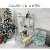 ラック オープン３段 「TWILL」 ツイル TW002 シェルフ 棚 オープンシェルフ３段 スチール アイアン 幅60 フラワー スタンド 花台 植木鉢 プランター 室内 屋外 店舗 オフィス スリム おしゃれ 収納 間仕切り パーテーション 新生活