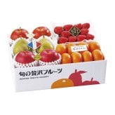 お歳暮・冬ギフト 旬の贅沢フルーツ (H-SZQ) ※送料無料(北海道・沖縄・離島への配送不可)