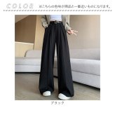 タックパンツ レディース 通販 ワイドパンツ フレアパンツ ロング丈 ボトムス 長ズボン オシャレ かわいい おしゃれ スラックス きれいめ ゆったり ハイウエスト 通勤 通学 シンプル 無地 ドレープ オフィス 春 夏 秋 冬 レディースファッション