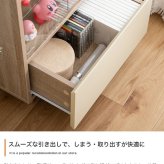 推し活 棚 推し活収納 コレクションケース 幅50cm ガラスケース フィギュアケース 引き出し付き 可動棚 アクスタ収納 木目調