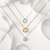 【心に残る瞬間を、ジュエリーに込めて】CZ 一粒 ネックレス / 18K (18金)/全20種　誕生日プレゼント クリスマスプレゼント/クリスマスギフト【送料無料】 【クリスマスラッピング無料】