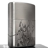 ZIPPO アニメ よふかしのうた 七草ナズナ 鶯餡子 ジッポーライター Season2 シルバー エッチング彫刻 両面加工 可愛い キャラクター かわいい メンズ レディース ギフト プレゼント