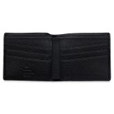 ヴィヴィアンウエストウッド 財布 メンズ 二つ折り財布 Vivienne Westwood 51120008 L001J LA N401 ブラック 黒 グレインレザー 本革 小銭入れなし コンパクト オーブ ロゴ 札入れ ギフト プレゼント