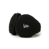 イヤーマフ 耳あて NEWERA ニューエラ 15135233 15135235 メンズ レディース 耳当て イヤーマフラー イヤーウォーマー 防寒 防風 暖かい コンパクト 折りたたみ サイズ調整 伸縮性 ブラック ホワイト ボア ファー 大人 男の子 高校生 通勤 通学 自転車 男女兼用 防寒グッズ