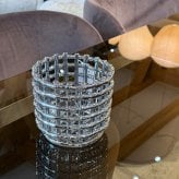 ferm LIVING ファームリビング セラミック バスケット スモール 直径16cm 北欧雑貨 インテリア カゴ おしゃれ 小物入れ デンマーク 収納 陶器 ポットカバー 鉢カバー インテリア雑貨 北欧雑貨 キッチン 玄関 リビング