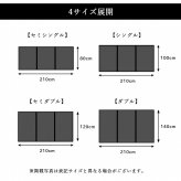 畳マットレス マットレス 三つ折り 日本 国産 畳 カビ防止 置き畳 軽量 梅雨 湿気 対策 新生活 こたつ敷 フロアマット 約100×210cm い草マットレス 折りたたみ畳 敷きマット 和室 フローリング 寝室 畳敷き 折り畳みマット 寝具 敷き寝具