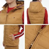 トミーヒルフィガー ゴルフ レディース ベスト ロゴ キルトパテッド ベスト TOMMY HILFIGER GOLF THLA473 秋冬モデル お誕生日祝い お祝い 記念品 30代 40代 50代 60代 母の日 お母さん 還暦祝い 敬老の日 彼女 人気プレゼント プレゼント
