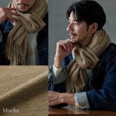 ＜刺繍納期注意＞カシミヤ マフラー カシミヤ100% メンズ ブランド Filomo 無地 メンズマフラー 秋 冬【50cm × 190cm】 【名入れ刺繍可能】 高品質 内モンゴル産 極やわカシミヤ ベビカシ カシミヤマフラー カシミヤ ストール ギフト 7F (02000277-mens-1r)