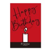 神戸フランツ 誕生日カード付き 神戸苺トリュフ【カード/手提げ袋付】 スイーツ 洋菓子 チョコレート チョコ ホワイトチョコ いちご プレゼント ギフト 贈り物 手土産 誕生日 敬老の日