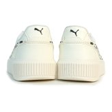 プーマ PUMA スニーカー レディース 厚底ウィメンズ キャリーナ ミア アニマル 408860-01 ウォームホワイト/プーマブラック