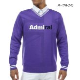 アドミラル ゴルフ メンズ UJジャカード　Vネックセーター ADMIRAL GOLF ADMA369 秋冬モデル お誕生日祝い お祝い 記念品 お父さん 父の日 彼氏 男性 30代 40代 50代 60代  還暦祝い 敬老の日 人気プレゼント プレゼント