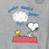 スヌーピー 2wayスクエアトートバッグ (グレー)  ルートート ROOTOTE SNOOPY 送料込み
