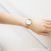 ピエールラニエ PIERRE LANNIER レディース 腕時計 クオーツ マルチプル MULTIPLES 30mm P499B929 ラウンド メッシュベルト ピンクゴールド