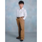 【ADORABLE 子供服 日本製 パンツ】 （JPAd） フォーマル 長ズボン 子供服 カーキー ベージュ 130cm 140cm 150cm 160cm こども 子供 ブランド 男の子 ジュニア ボーイズ キッズ アドゥラブル 無地 冠婚葬祭 法事 発表会