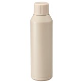 【ギフト対応無料】真空ステンレス炭酸ボトル 480ml クリーム (B3726) ※送料無料(北海道・沖縄は除く)