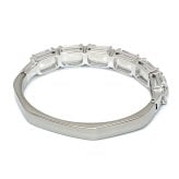 スワロフスキー swarovski ブレスレット バングル Millenia 5696321 S ミレニア アクセサリー レディース シルバー+ ホワイト 海外正規品