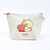 にゃんデレ たま キャンバスポーチ