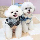 ハーネス 服 犬 通販 ハーネス一体型 背中開き 小型犬の服 中型犬の服 裏起毛フリース ボアベスト 袖なしアウター 着せやすい犬服 暖かいペット服 お散歩ハーネス 寒さ対策 ドッグウェア 着せやすい 寒さ対策グッズ お散歩