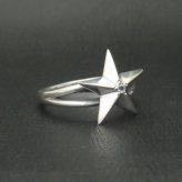 スターリング 指輪 シルバー925 【刻印無料】スター 星 リング 選べる 天然石 誕生石 シルバーアクセサリー メンズ レディース ユニセックス スターリングシルバー 誕生日 クリスマス プレゼント 贈り物 ギフト 母の日 ハンドメイド 箱入り Grand Galleria グランドガレリア