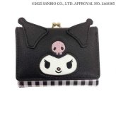 【11月10日入荷分予約受付中】 サンリオ クロミ 口金財布 がま口 財布 二つ折り財布 コンパクト レディース 小銭入れ付き キャラクター グッズ 小物入れ ミニ財布 おしゃれ かわいい サンリオ正規ライセンス品