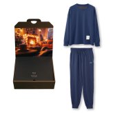 【ウィンター|セットアップ|メンズ】Hotel Calm ルームウェア|コンフォート スタイル パジャマ  リカバリーウェア 血行促進 ギフト 父の日 敬老の日 誕生日【送料無料】