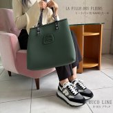 LA FILLE DES FLEURS トートバッグ レディースバッグ トラベルバッグ 大容量 A4 大きい ネオプレーン ナイロン 軽い 肩掛け バッグ レディース おしゃれ 旅行  軽量 縦型 トート ラ フィーユ デ フルール ブラック / ネイビー / カーキ 現品限り