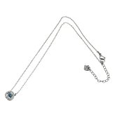 スワロフスキー SWAROVSKI ネックレス Una ラウンドカット ダンシングクリスタル 5279425 ウナ ペンダント アクセサリー シルバー+ブルークリスタル 海外正規品