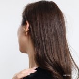 ステンレス つぶつぶイヤーカフ シンプル メタルイヤーカフ かわいい ビーズ つやつや ゴールド 18KGP 片耳1点 プチプラ 耳の穴不要 痛くない レディース 女性 金属アレルギー対応フェイクピアス ノンホール イヤリング