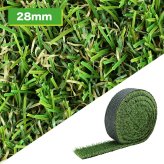 リアル人工芝 メモリーターフ スリット 目地 長さ5m 3サイズ 芝丈28mm 潰れてもリアルさをキープ 芝生マット 人工芝ロール 人工芝生 ロールタイプ 庭 駐車場 ベランダ テラス バルコニー ガーデニング ガーデン 屋上緑化   雑草対策