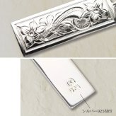 ハワイアンジュエリー ネックレス シルバー ペアネックレス 2本セット 刻印 無料 誕生石入れ可 スクエア プレート Lサイズ シルバー925 ギフトラッピング可能 大人 友達 長さ選べる カップル 夫婦 プレゼント ハロウィン 【品番：CG-SP11002P】