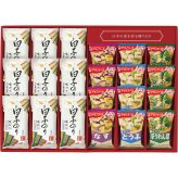 アマノフーズ フリーズドライ味噌汁 白子のり ギフト [26-2897-107] AMS-35A おみそ汁 味のり 詰め合わせ セット 贈り物 御中元 御歳暮 内祝い 出産 結婚 お返し ギフト