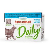 almo natuer アルモネイチャー デイリーメニュー キャットフード まぐろとタラのムース 90g