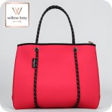 ウィローベイ トートバッグ レディース ブランド WILLOWBAY デイドリーマーウィズジップクロージャーフルサイズ マザーズバッグ  FUCHSIA PINK