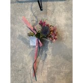 HOOP BOUQUET ドライフラワー  インテリア ギフト プレゼント 誕生日 記念日  母の日 父の日