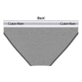 カルバンクライン Calvin Klein(CK) ブラ&ショーツ セット ロゴ 無地 ノンワイヤー アンダーウェア インナー 下着 QF8498+QF8520 レディース グレー