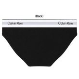 カルバンクライン Calvin Klein(CK) ブラ&ショーツ ビキニ セット ロゴ 無地 ノンワイヤー 下着 アンダーウェア QP3561O+F3787 レディース ブラック