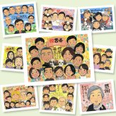 古希 贈り物 似顔絵 名入れ ギフト プレゼント 手描き 古希 70歳 長寿祝い 誕生日 長寿 大人数 お父さん お母さん 両親 家族 名入れ 下書き確認 修正無料 そっくり 一生もの 喜ばれる 親孝行 70歳 長寿祝い 思い出 イラスト 初任給 サプライズ メモリアルギフト カラフル 還暦祝い 応援 バレンタインデー ウェディングギフト 披露宴 感謝 引っ越し