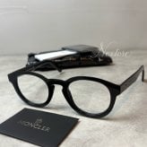【並行輸入品】【正規品・新品】MONCLER モンクレール ML5006 001 48 イタリア製 クリア サングラス メガネ 眼鏡 メンズ レディース 伊達メガネ ビジネス