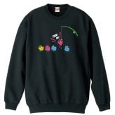 フィッシング 釣り トレーナー スウェット メンズ レディース ジュニア 裏パイル 練習着 おもしろ 名入れ おしゃれ 文字入れ無料 綿100% キッズ 大きいサイズ 「FISH ON！」 アートワークスコウベ 【送料無料】