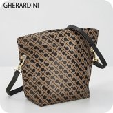 ゲラルディーニ ショルダーバッグ レディース ブランド GHERARDINI Italy GH0310 TOFFE ブラウン/ダークブラウン
