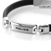 ポリス ブレスレット メンズ ブランド POLICE LAYERLOCK GB0082901 ブラック シルバー アクセサリー
