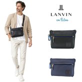 LANBINenBlue ランバンオンブルー サコッシュ クレンズ 斜め掛け ショルダーバッグ 普段使い 使いやすい シンプル メンズ ギフト プレゼント ブラック 502111