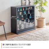 推し活 棚 推し活収納 コレクションケース 幅80cm×奥行34cm×高さ81.2cm コレクションラック コレクションボード フィギュア ケース ディスプレイラック ガラス 壁面収納 大型大人かわいいインテリア 新生活