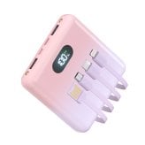 モバイルバッテリー 半固体電池 大容量 20800mAh 4本ケーブル内蔵 燃えにくい 準固体電池 超軽量 小型 ワイヤレス充電 6台同時充電 3way蓄電 MFi認証 持ち運び便利 残量表示 iPhone/iPad/Android対応 LEDライト付き 2.1A急速充電 スマートフォン充電器 スマホ充電器 スマホバッテリー 携帯充電器 災害/緊急用 停電対策 旅行/出張 地震対策