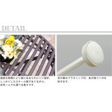 ホワイトアイアンテーブル＆チェア 3点セット ガーデンテーブルセット 雨ざらし リゾート 庭 テラス バルコニー 送料無料 おしゃれ ガーデンチェアー＆テーブルセット ナチュラル シンプル 北欧 レトロ 西海岸 ミッドセンチュリー