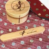 【お名入れ可能】Fave トカゲ 木の箸・箸箱 21cm 19cm 天然木 ヘムロック 箸 箸箱 お弁当 オリジナル ダックス ヤモリ 爬虫類 動物 アニマル クリスマス